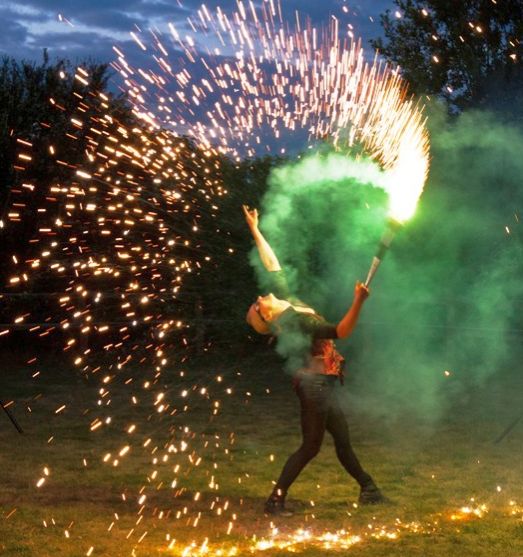 Feuershow Niedersachsen 03